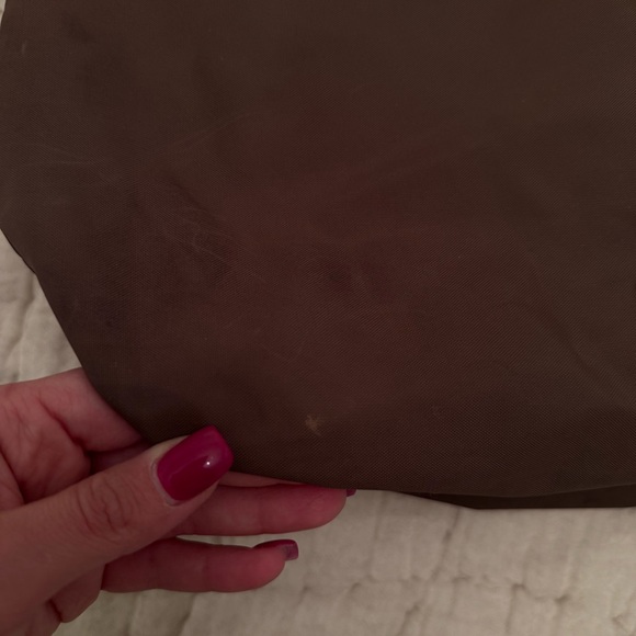 Longchamp Le Pliage Tote Bag Green/Brown - Picture 5 of 10